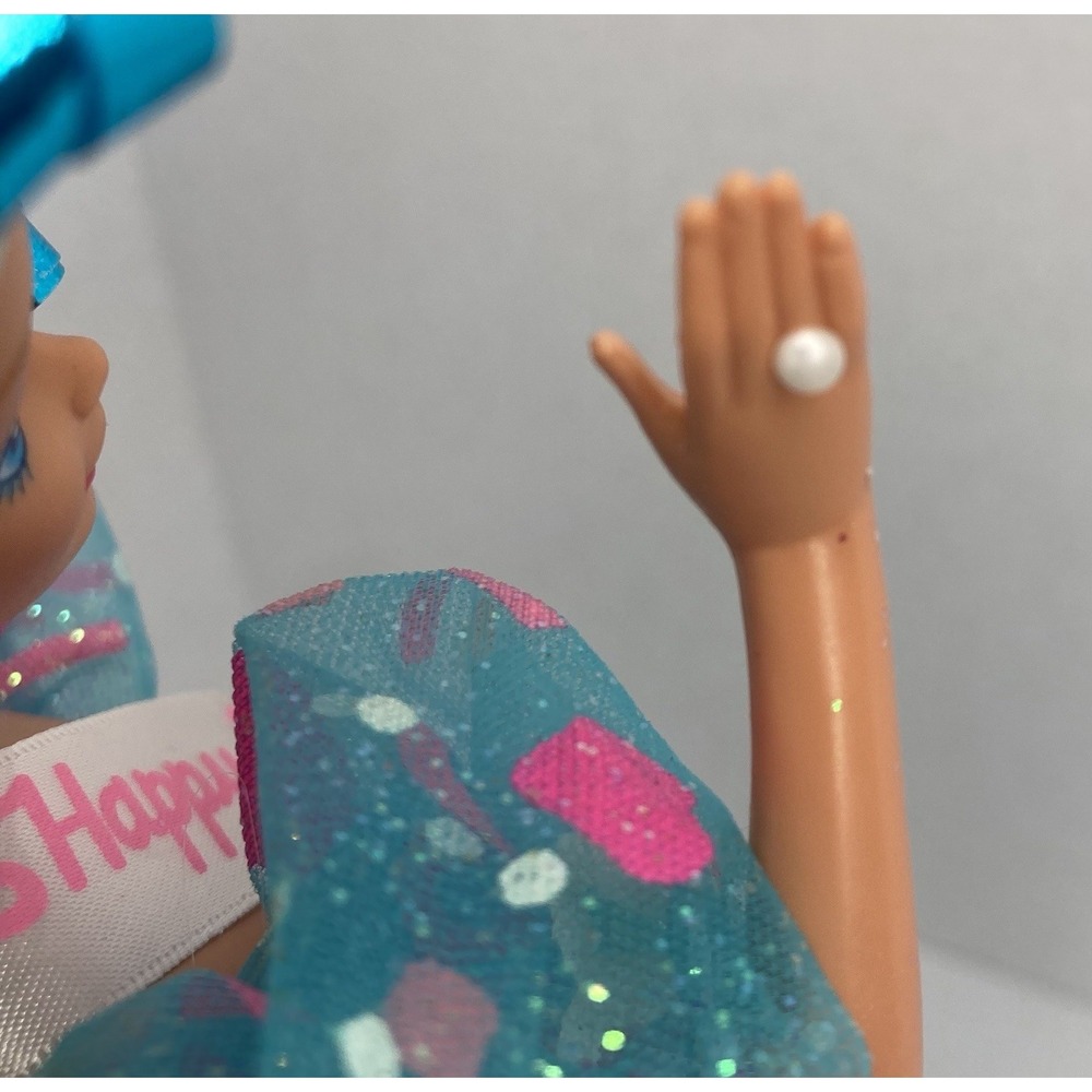 Vintage 1993 Mattel Happy Birthday Barbie Blonde Original Dress - Picture 5 of 7